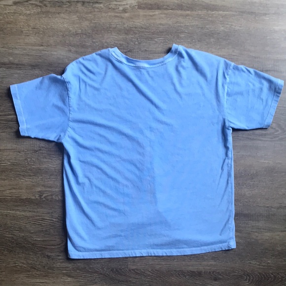 American Eagle cropped blue tee shirt - Picture 2 of 4